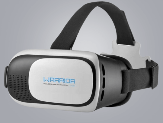 Óculos Realidade Virtual 3D Gamer Warrior - JS080